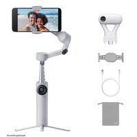 Insta360 Flow 2  Ai Tracker Bundle Hellgrau