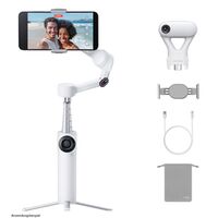 Insta360 Flow 2  Ai Tracker Bundle Schneeweiß