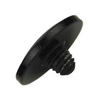 JJC Ergonomischer Auslöseknopf zum Einschrauben konvex - z.B. für ausgewählte Fuji und Leica Kameras  schwarz