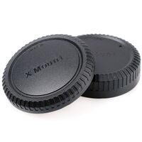 JJC Set mit Gehäusedeckel und Objektivrückdeckel  Fujifilm X