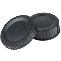 JJC Set mit Gehäusedeckel und Objektivrückdeckel  für Nikon F