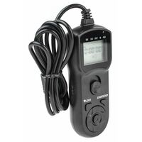 JJC TM-J2 Timer-Auslöser für Olympus-RM-CB2-kompatible Kameras 