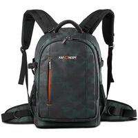 K&F Concept Backpack KF13.119 Large 31x24x46cm - Black/Green 