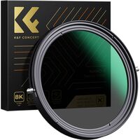 K&F Concept CPL + Variabel ND Filter - Nano X  ND2-ND32 82mm