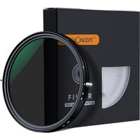 K&F Concept CPL + Variabel ND Filter - Nano X  ND2-ND32 62mm