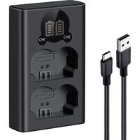 K&F Concept Dual-Akku-Ladegerät  Fujifilm NP-W235