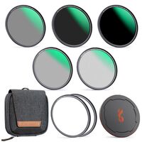 K&F Concept Magnetisches Kit CPL / ND8 / ND64 / ND1000 / 1/8 Black Mist  77mm