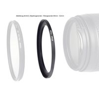 Kaiser Filter-Adapterring, schwarz  52 mm 49 mm