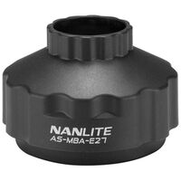 Nanlite  Standfuß / Magnetische Halterung AS-MBA-E27, für PavoBulb 10C. Mit E27-Fassung. Inkl. Netzkabel. 
