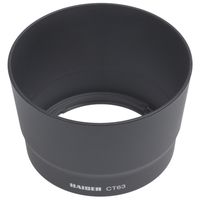 Kaiser Streulichtblende CT63, wie Canon ET-63, für Canon-Objektiv EF-S 55-250/4-5.6 IS STM 