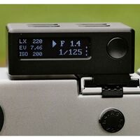 Keks KM-02 dig.Belichtungsmesser Light Meter  Schwarz