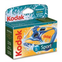 Kodak Sport 27 Aufnahmen ISO 800 Unterwasser-Einwegkamera ohne Blitz 