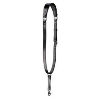 Krützberg Zeithalter MONO Kameragurt in schwarzem Leder  Schwarz