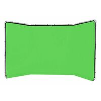Lastolite Panorama Hintergrund 4m  Chromakey Grün
