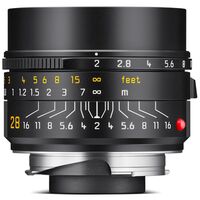 Leica 28mm f/2,0 Summicron-M ASPH.  schwarz-eloxiert