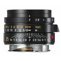 Leica 35mm f/2,0 Summicron-M ASPH.  schwarz Leica M