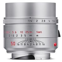Leica 50mm f/1,4 Summilux-M Asph  11729 silber