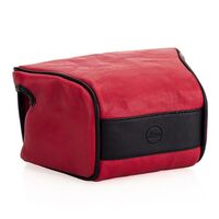 Leica Ettas Pouch Coated Canvas Q2  rot