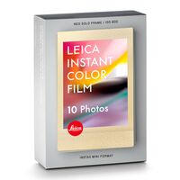 Leica SOFORT Farbfilm  Einzelpack 10 Stück neo gold