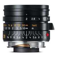 Leica SUMMICRON-M 1:2/28 ASPH.,  schwarz eloxiert