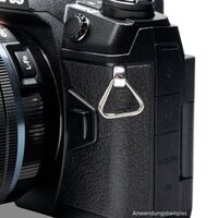 Lens-Aid Gurt-Verbindungsringe dreieckig mit Schutzkappe 4er Set für Gurte und Schlaufen 