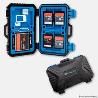 Lens-Aid Speicherkarten Schutzbox zur Aufbewahrung von SD, CF, Micro-SD, TF, SIM-Karten 