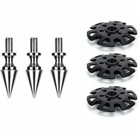 Leofoto 3x TFW Spikes mit Schneeschuh 