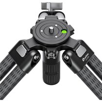 Leofoto Carbon-Dreibeinstativ LVC-253C Doppelrohr + Videoneiger BV-20 