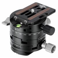 Leofoto G2 Getriebe-Panoramaplatte mit NP-60 Stativplatte 