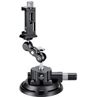 Leofoto Kit Saugnapf mit Arm und PC-90II Telefonklammer  SC-02