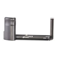 Leofoto L plate for Fujifilm X-E3 with handgrip 