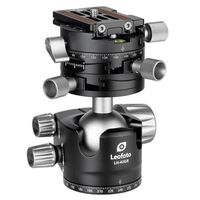 Leofoto LH-40 GR 3-in-1 Panorama-Getriebekugelkopf  schwarz