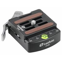 Leofoto LR-50 Schnellkupplung mit + NP-50 Schnellwechselplatte 