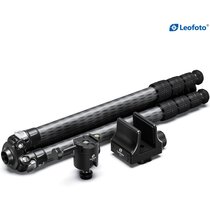 Leofoto SA-324C Carbon-Dreibeinstativ + Kugelkopf MK-40 + Waffenklemmhalterung GS-3 