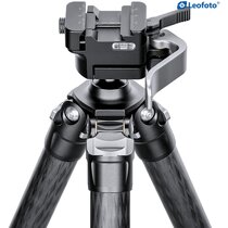 Leofoto SA-404C Carbon-Dreibeinstativ und Gewehraufnahme MA-30L 