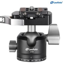 Leofoto Stativ-Kugelkopf LH-30LR + Schnellwechselplatte NP-50 