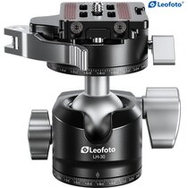 Leofoto Stativ-Kugelkopf LH-30PCL, Dual-Panoramafunktion + Schnellwechselplatte NP-60 