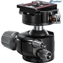 Leofoto Stativ-Kugelkopf LH-36PCL, Dual-Panoramafunktion + Schnellwechselplatte NP-60 