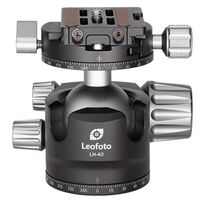 Leofoto Stativ-Kugelkopf LH-40R+NP-60 