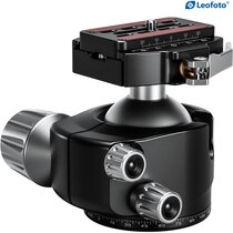 Leofoto Stativ-Kugelkopf LH-55LR mit Schnellwechselkupplung LR-70 