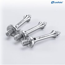 Leofoto Stativfuß Lange Spikes mit Gummikappen TFS S3/8 