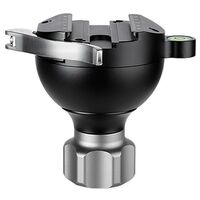 Leofoto Summit 75mm Leveling Base + Platform  Short With clamp