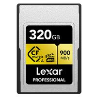 Lexar CFExpress Professional Type A Gold - 900MB/s  320 GB