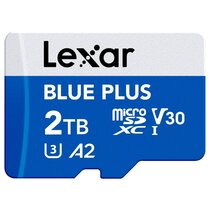 Lexar microSDXC Blue Plus UHS-I V30 Read 170MB/s mit SD Adapter  2 TB