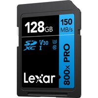 Lexar SDXC PRO Blue Series - 800x 150MB/s UHS-1 V30  128 GB