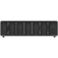 Lexar Workflow PRO 6 Bay Modul mit Thunderbolt 4 uplink (compatible with Workflow readers and SSD drives 