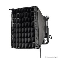 Litepanels Snapgrid 40 deg Eggcrate Gemini 1x1 Fixture 