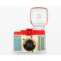 Lomography Diana F+ Kamera & Blitz  10-jähriges Bestehen