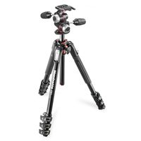 Manfrotto 190 Alu 4 Seg.+ MHXPRO-3W 