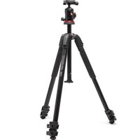 Manfrotto 190X Alu ARCA Kit, Stativ mit Kugelkopf, 3 Segmente 